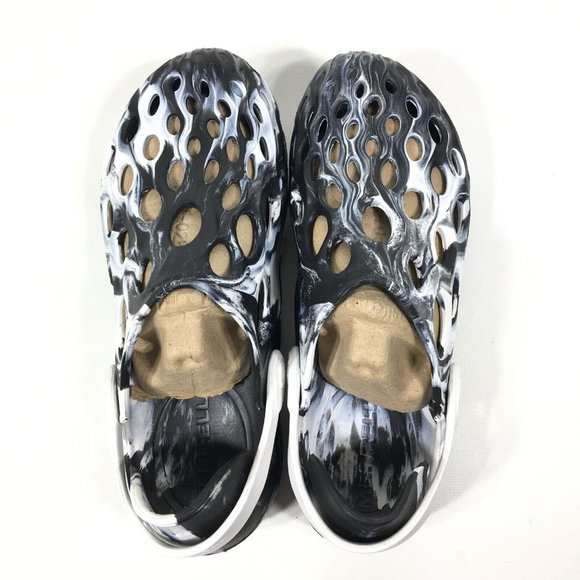 Merrell Womens Hydro Moc Shoes Black White J004340 - Picture 7 of 8